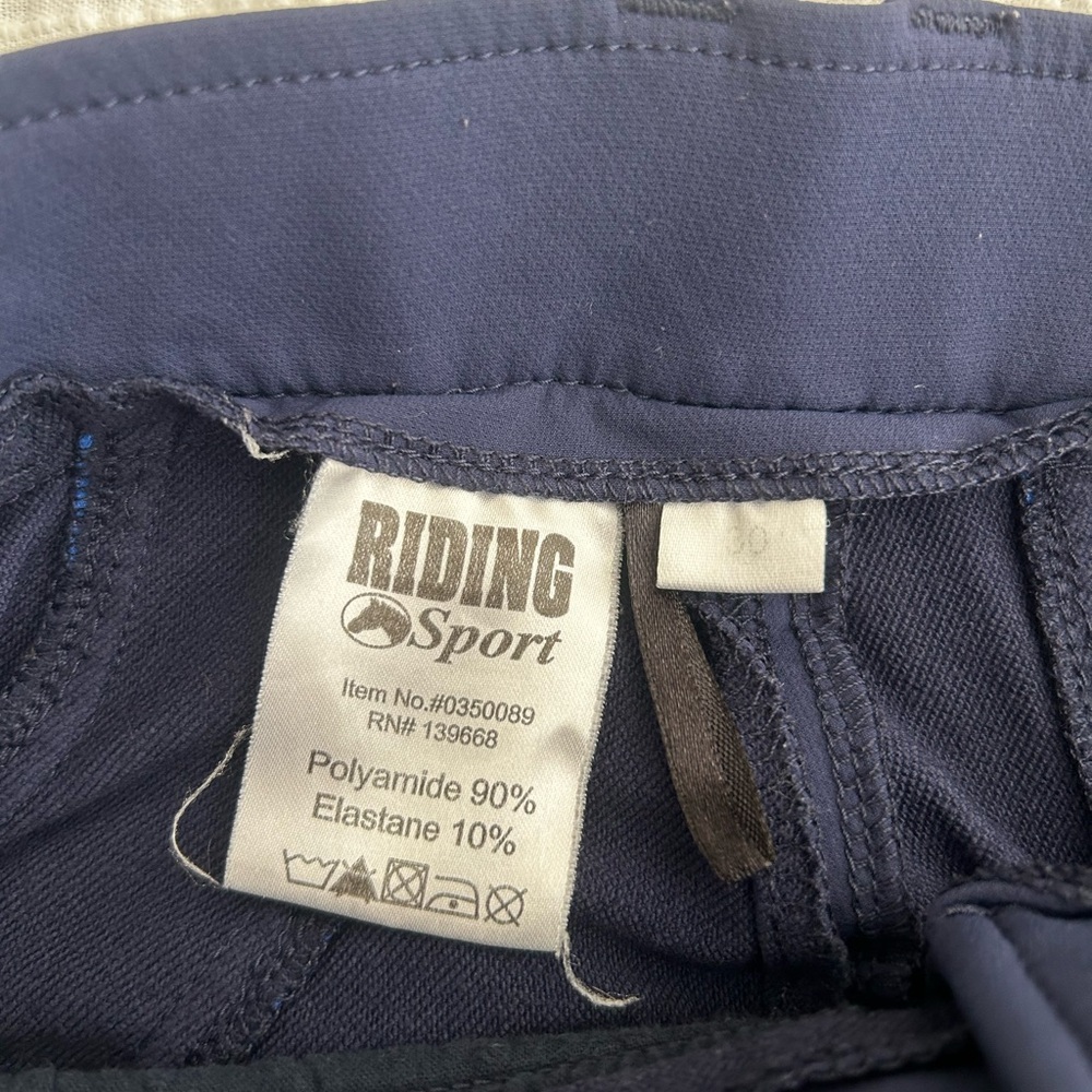 Riding Sport Navy Riding Pants size 30 - Picture 3 of 7